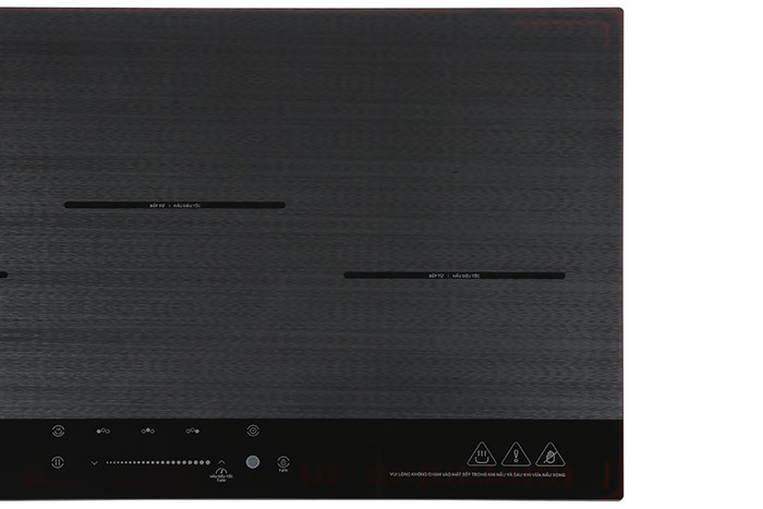 Bếp từ ba vùng nấu Makano MKT-300002 Màu Xám