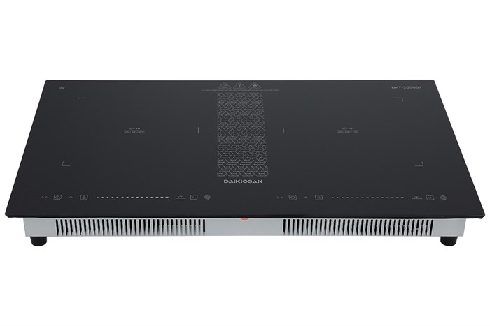 Bếp từ đôi lắp âm Daikiosan DKT-200007 Màu Đen