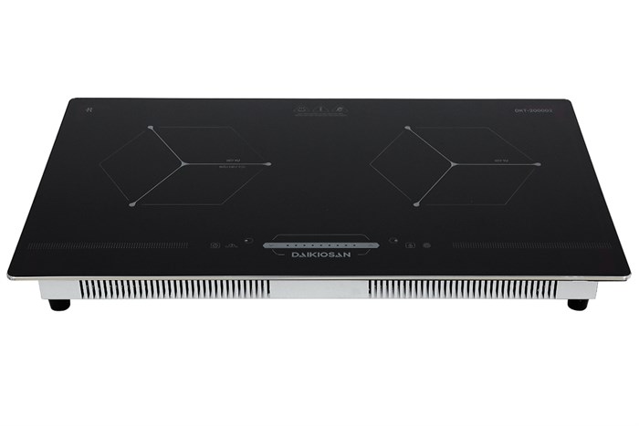 Bếp từ đôi lắp âm Daikiosan DKT-200002 Màu Đen