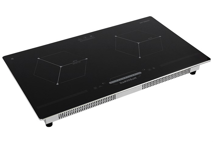 Bếp từ đôi lắp âm Daikiosan DKT-200002 Màu Đen
