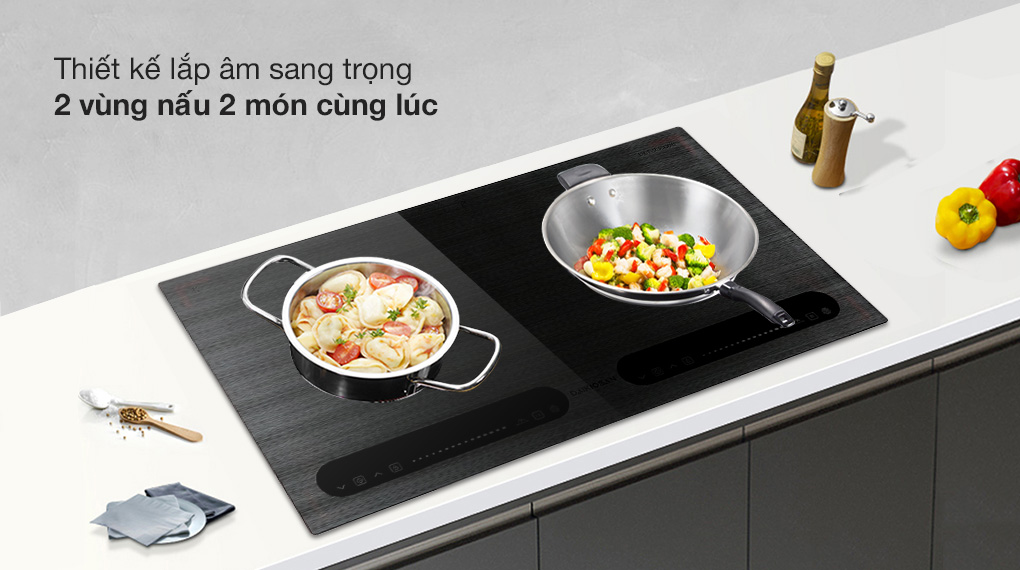 Bếp từ đôi lắp âm Daikiosan DKT-200006
