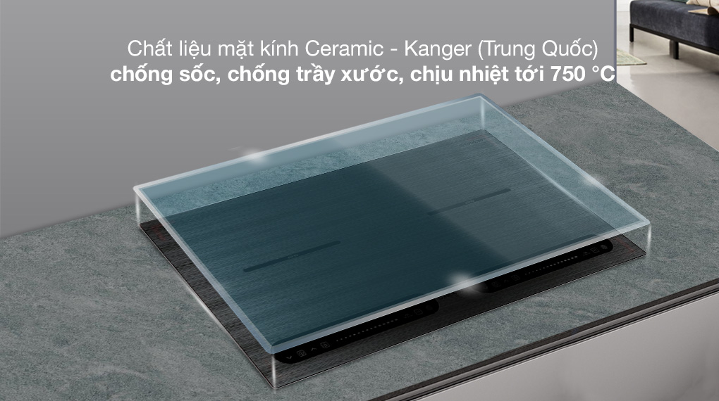 Bếp từ đôi lắp âm Daikiosan DKT-200006