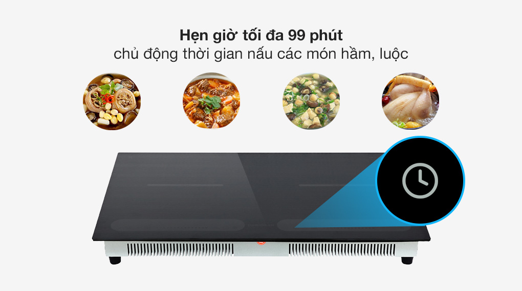 Bếp từ đôi lắp âm Daikiosan DKT-200006