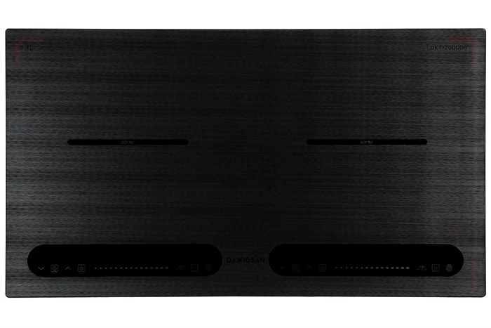 Bếp từ đôi lắp âm Daikiosan DKT-200006 Màu Xám