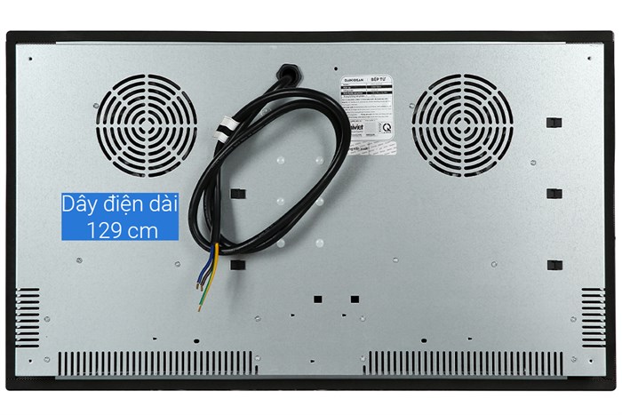Bếp từ đôi lắp âm Daikiosan DKT-200006 Màu Xám