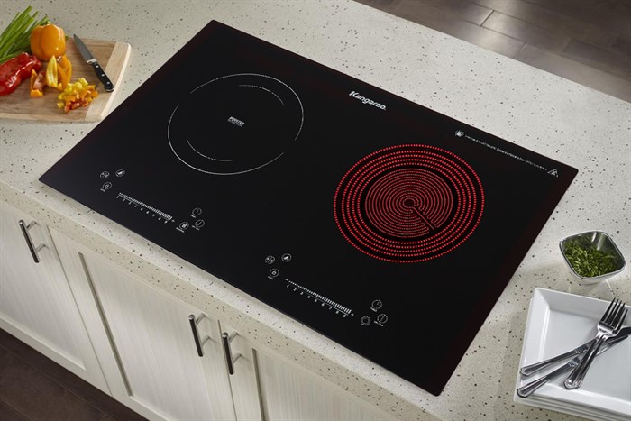 Bếp từ hồng ngoại âm Kangaroo KG852i 4000W Màu Đen