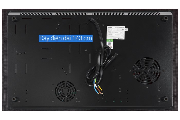 Bếp từ hồng ngoại âm Kangaroo KG852i 4000W Màu Đen
