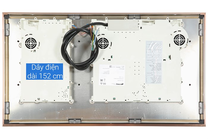 Bếp từ đa vùng nấu Smeg SIM693WLDR (535.64.169) Màu Đen