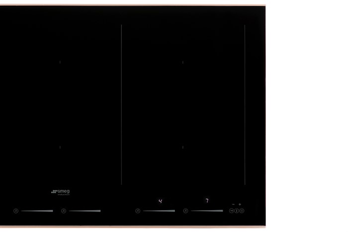 Bếp từ đa vùng nấu Smeg SIM693WLDR (535.64.169) Màu Đen