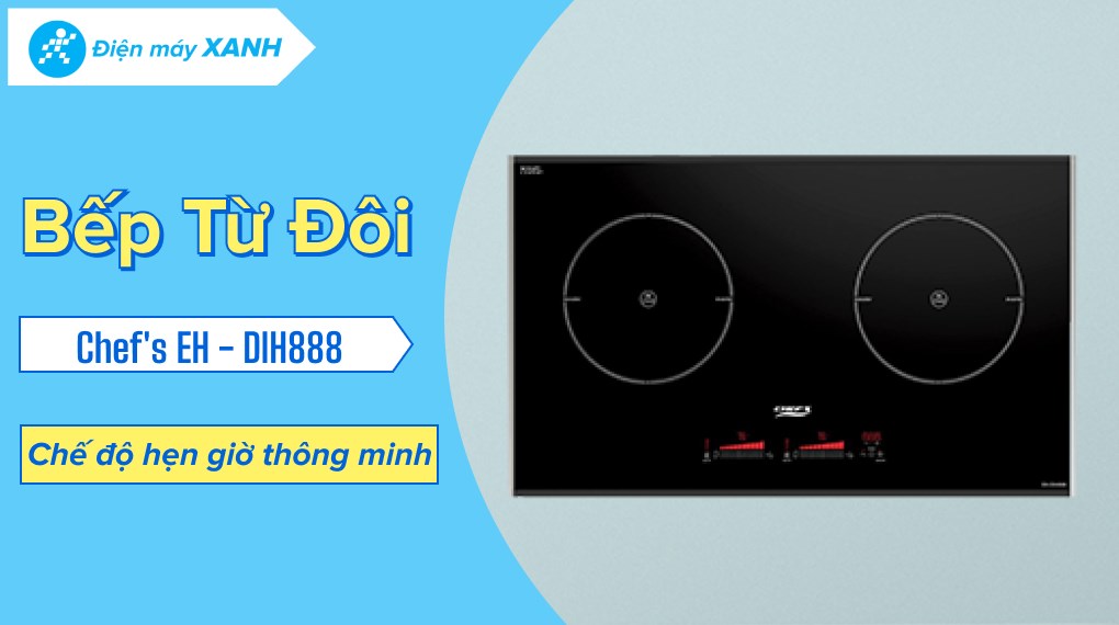 Bếp từ đôi Chef's EH - DIH888