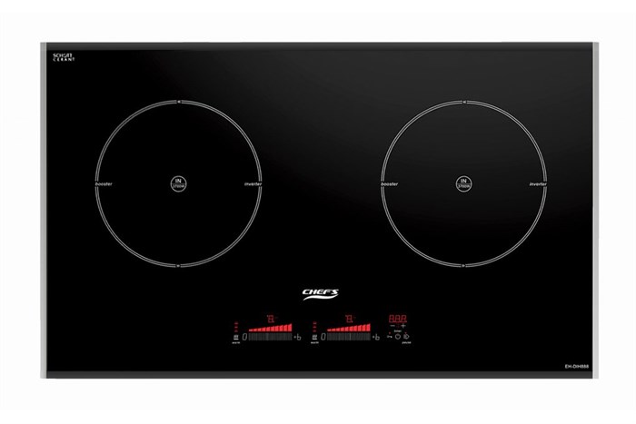 Bếp từ đôi Chef's EH - DIH888 Màu Đen