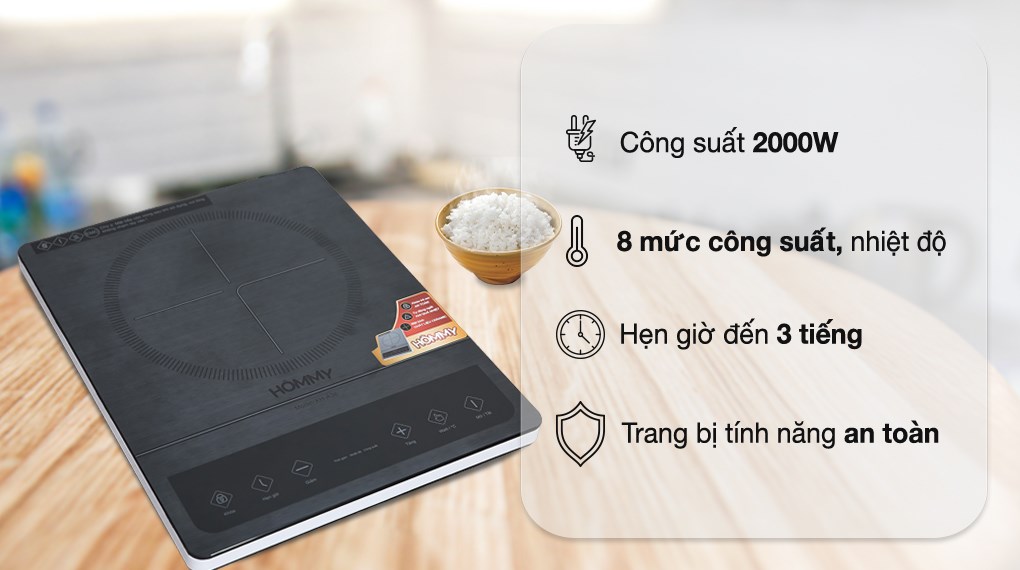 Bếp từ Hommy XH-A36 - 5