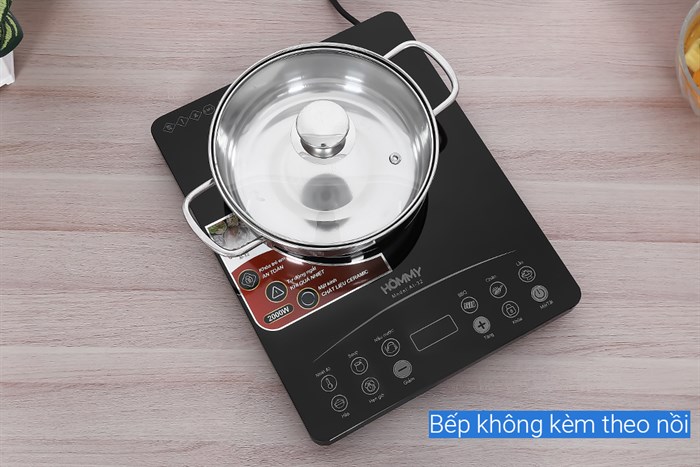 Bếp từ Hommy AI-32 Màu Đen