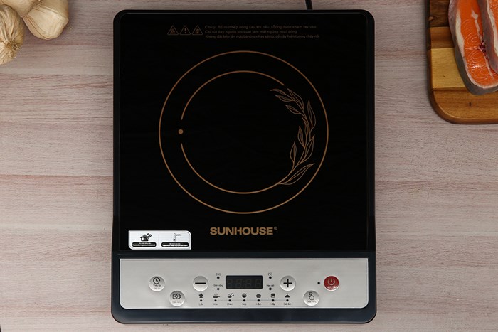 Bếp từ đơn Sunhouse SHD6159 1800W Màu Đen
