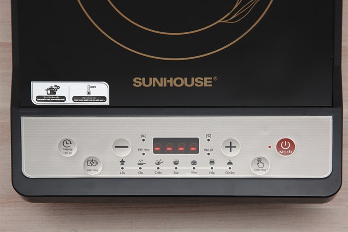 Bếp từ đơn Sunhouse SHD6159 1800W Màu Đen