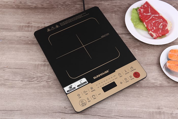 Bếp từ đơn Sunhouse SHD6867 2000W Màu Đen