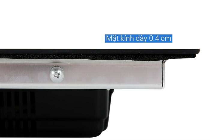 Bếp từ 3 vùng nấu lắp âm BlueStone ICB-6845 Màu Đen