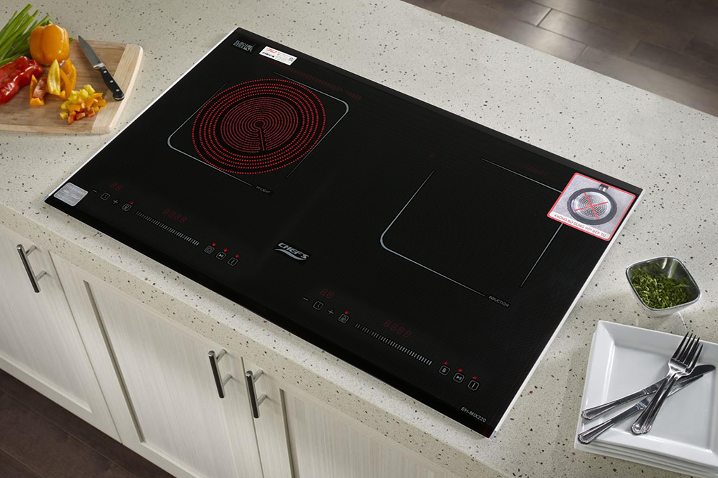 Bếp từ hồng ngoại lắp âm Chef's EH-MIX220 Màu Đen