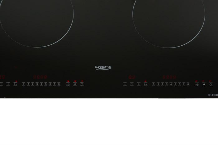 Bếp từ đôi lắp âm Chef's EH-DIH206 Màu Đen