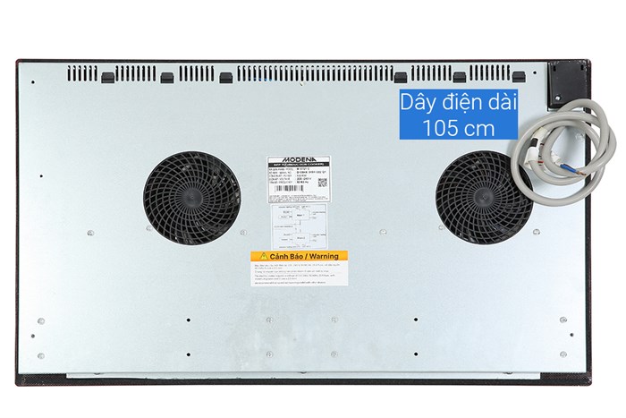 Bếp từ đôi Modena BI 0721 C Màu Đen