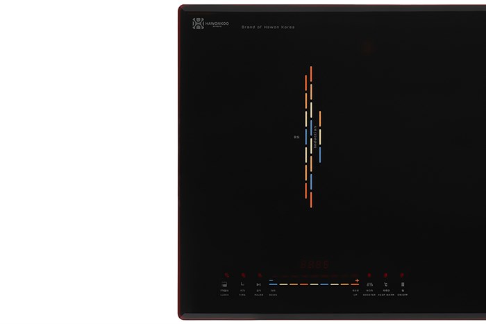 Bếp từ đôi lắp âm Hawonkoo CEH-211-II Màu Đen