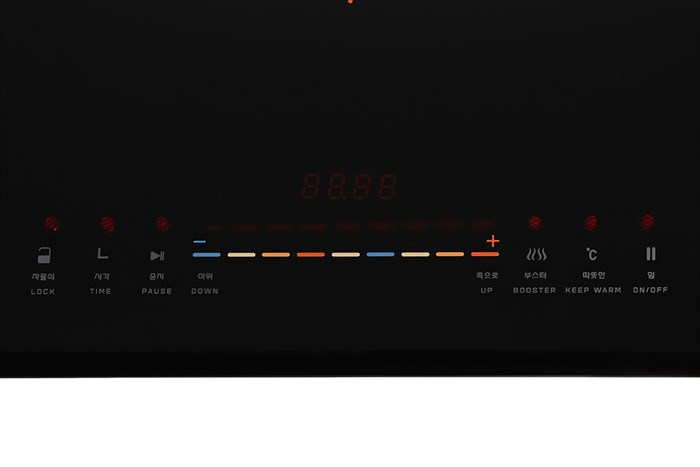 Bếp từ đôi lắp âm Hawonkoo CEH-211-II Màu Đen