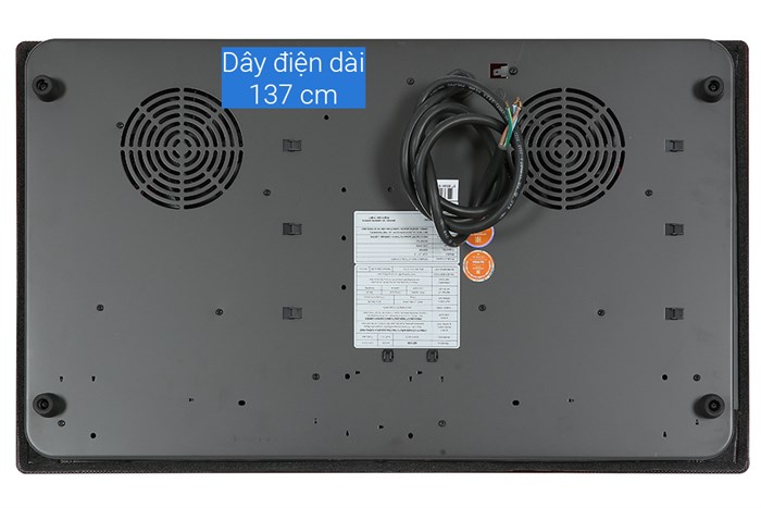 Bếp từ đôi lắp âm Hawonkoo CEH-211-II Màu Đen