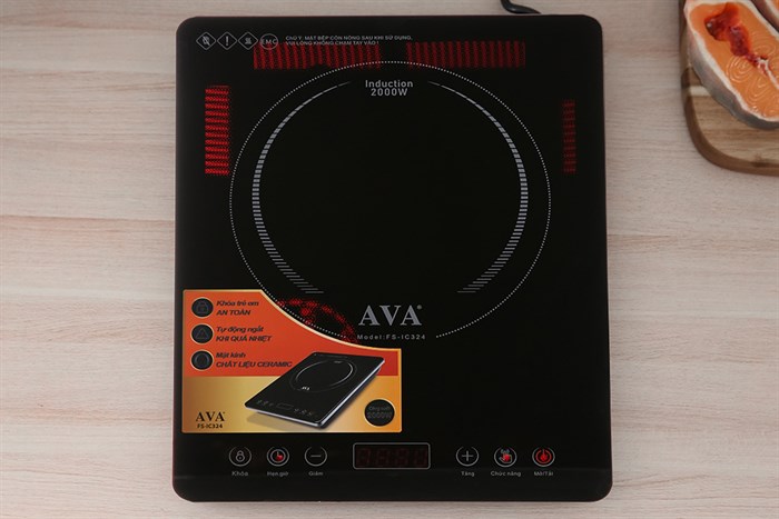 Bếp từ AVA FS-IC324 Màu Đen