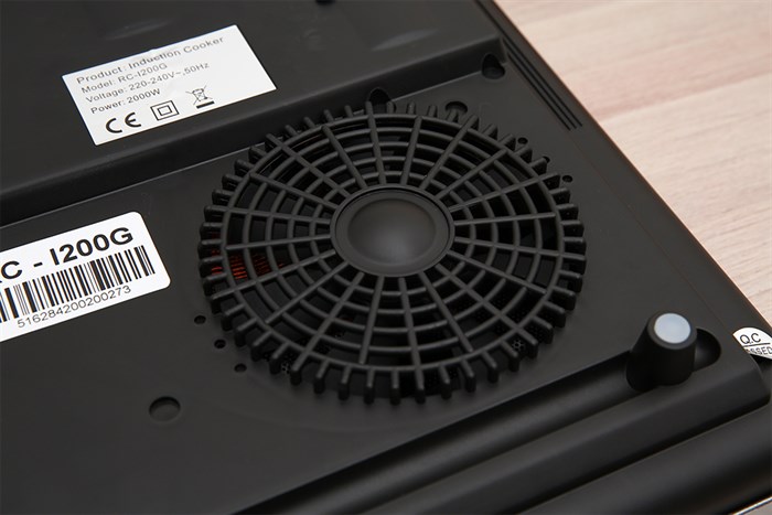 Bếp từ Rinnai RC-I200G Màu Xám