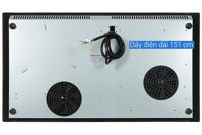 Bếp từ hồng ngoại âm Teka HIC 7320 D 4000W Màu Đen