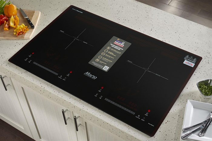 Bếp từ đôi lắp âm Sunhouse Mama MMB9301 Màu Đen