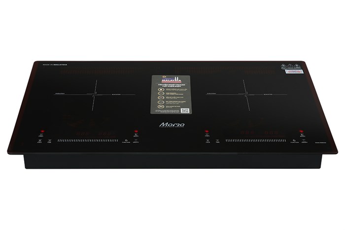 Bếp từ đôi lắp âm Sunhouse Mama MMB9301 Màu Đen