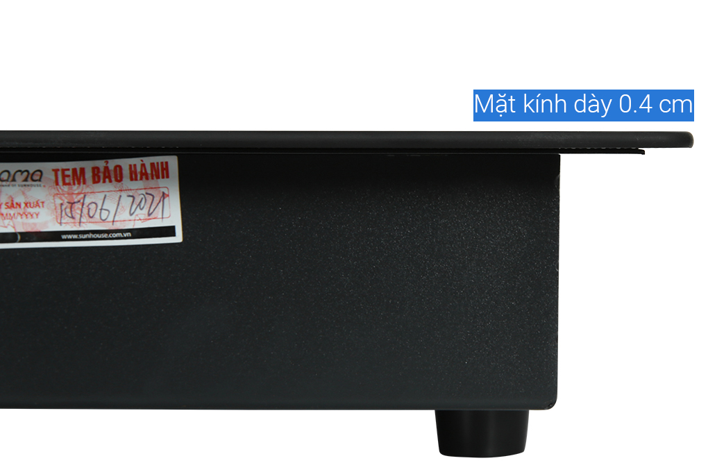 Bếp từ đôi lắp âm Sunhouse Mama MMB9301 Màu Đen