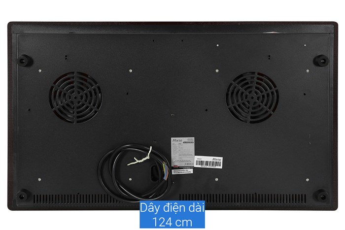 Bếp từ đôi lắp âm Sunhouse Mama MMB9301 Màu Đen