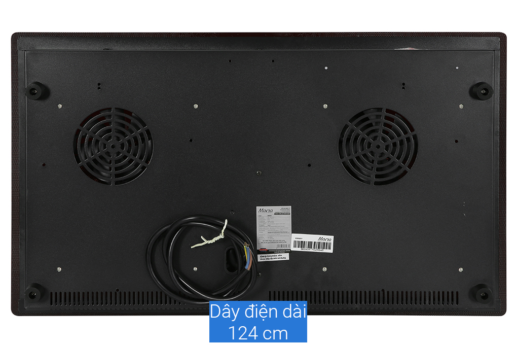 Bếp từ đôi lắp âm Sunhouse Mama MMB9301 Màu Đen