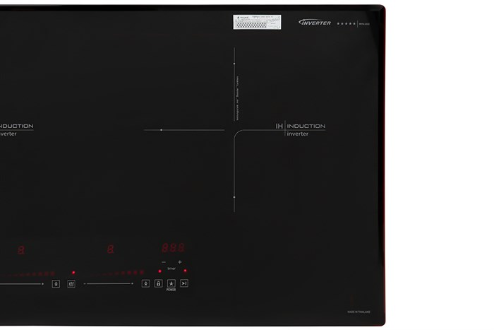 Bếp từ đôi lắp âm Pramie PRTH-2022 Màu Đen