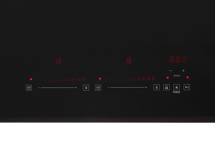 Bếp từ đôi lắp âm Pramie PRTH-2022 Màu Đen