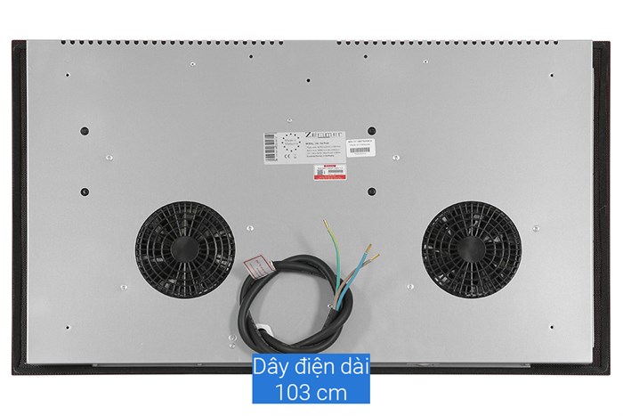 Bếp từ đôi lắp âm Zemmer IHZ752PROX Màu Đen