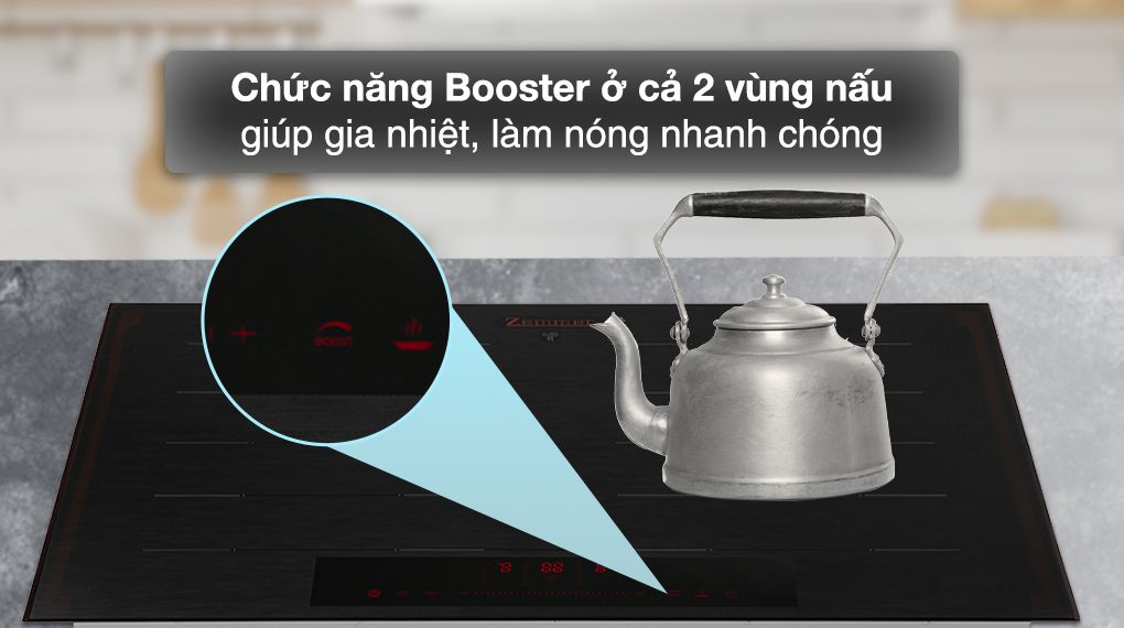 Bếp từ đôi lắp âm Zemmer IHZ752MG