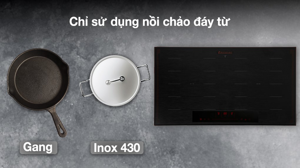 Bếp từ đôi lắp âm Zemmer IHZ752MG