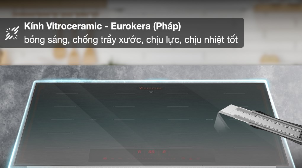 Bếp từ đôi lắp âm Zemmer IHZ752MG