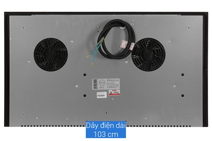 Bếp từ đôi lắp âm Zemmer IHZ752MG Màu Đen