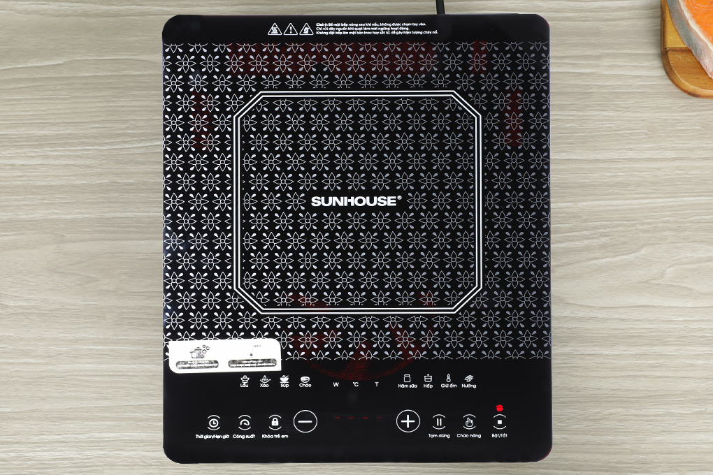 Bếp từ Sunhouse SHD6802 Màu Đen