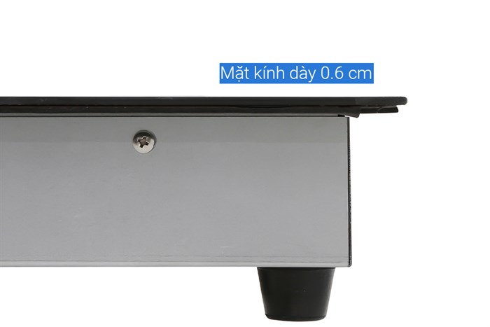 Bếp từ hồng ngoại 3 vùng nấu âm Pramie PRTH-3201 5000W Màu Đen