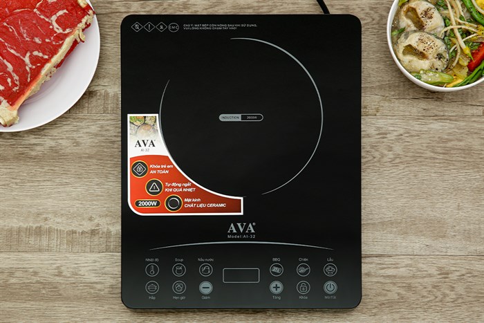 Bếp từ AVA AI-32 Màu Đen