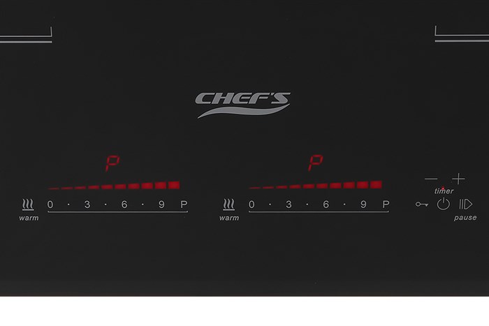 Bếp từ đôi lắp âm Chef's EH - DIH836 Màu Đen