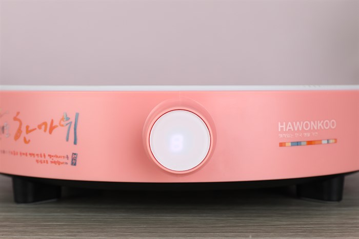 Bếp từ Hawonkoo CEH-101-I-PK Màu Trắng - Hồng