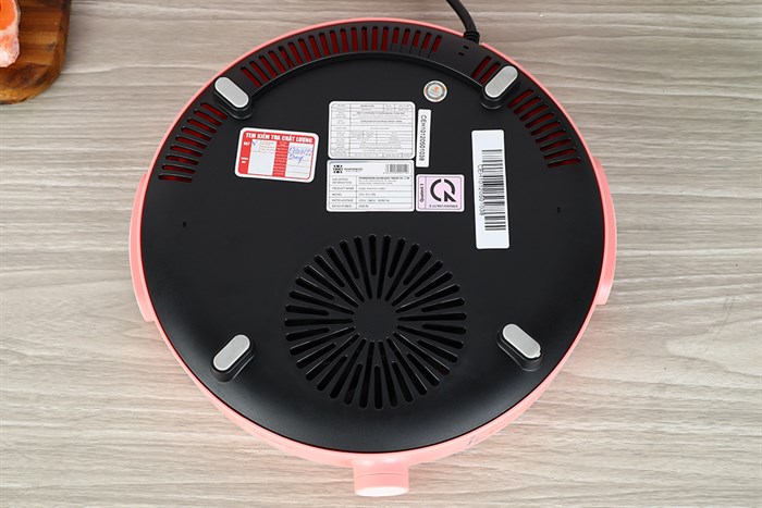 Bếp từ Hawonkoo CEH-101-I-PK Màu Trắng - Hồng