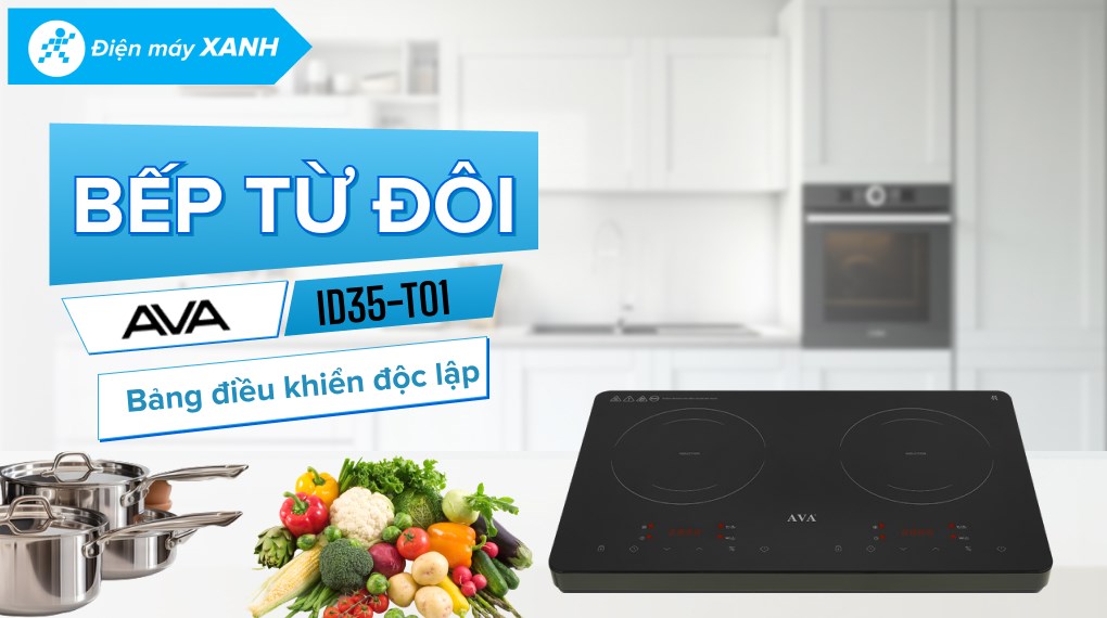 Bếp từ đôi AVA ID35-T01