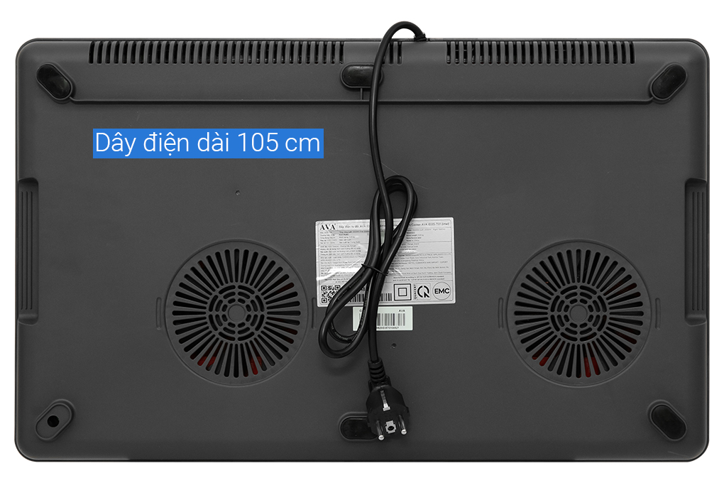 Bếp từ đôi AVA ID35-T01 Màu Đen